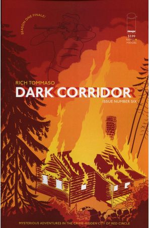 Dark Corridor 6 published by Image with cover art by Rich Tommaso