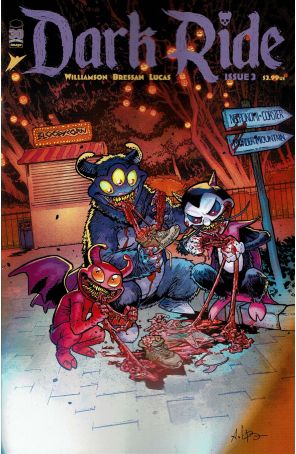 Dark Ride 3A published by Image with cover art by Andrei Bressan