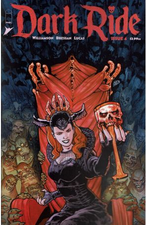 Dark Ride 4A published by Image with cover art by Andrei Bressan