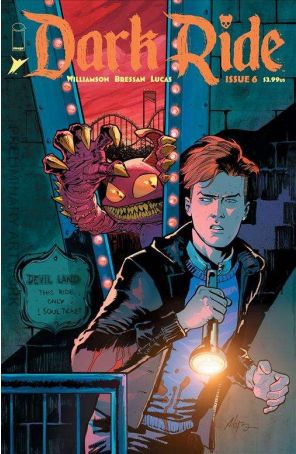 Dark Ride 6A published by Image with cover art by Andrei Bressan