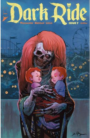 Dark Ride 7A published by Image with cover art by Andrei Bressan