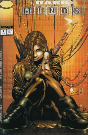 Darkminds (Vol. 2) 1 published by Image with cover art by Joe Quesada