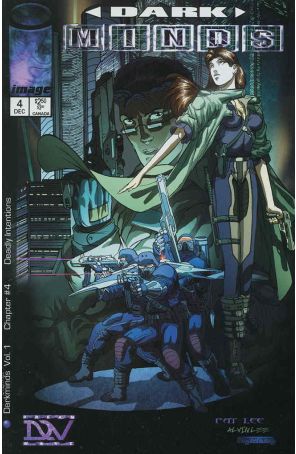 Darkminds 4 published by Image with cover art by Patrick Lee, Alvin Lee, and Angelo Tsang
