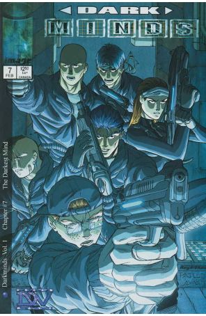 Darkminds 7 published by Image with cover art by Angelo Tsang, Patrick Lee, and Alvin Lee