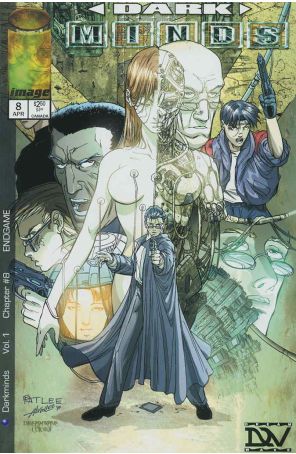 Darkminds 8 published by Image with cover art by Patrick Lee, Alvin Lee, and Dreamwave Studios