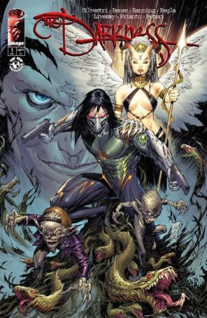 Darkness (4th Series) 1A published by Image with cover art by Marc Silvestri and Arif Prianto