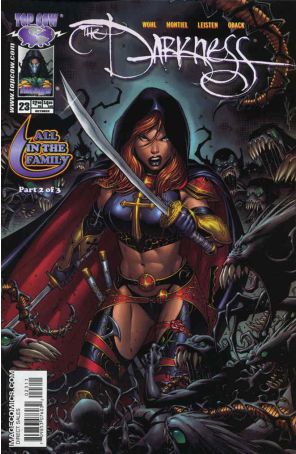 Darkness (Vol. 2) 23 published by Image with cover art by Dale Keown