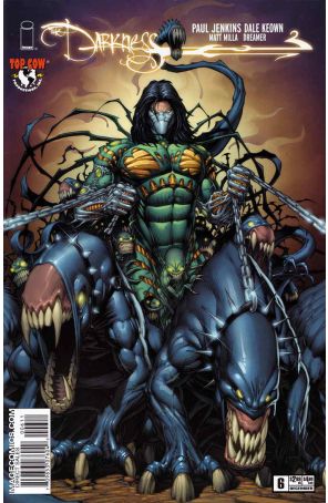 Darkness (Vol. 2) 6 published by Image with cover art by Dale Keown