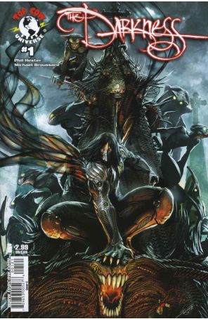 Darkness (Vol. 3) 1C published by Image with cover art by Stjepan Sejic
