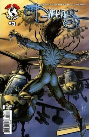 Darkness (Vol. 3) 3A published by Image with cover art by Dale Keown