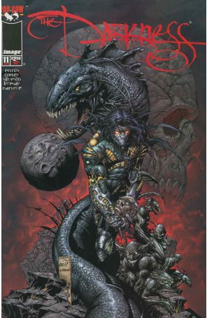 The Darkness 11C published by Image with cover art by David Finch