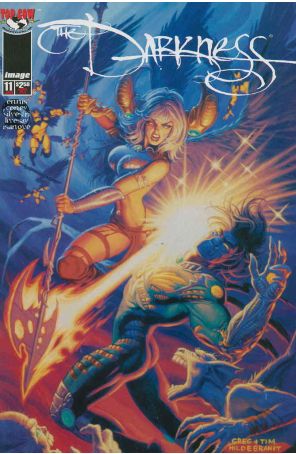 The Darkness 11D published by Image with cover art by Tim Hildebrandt and Greg Hildebrandt