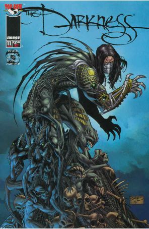 The Darkness 11F published by Image with cover art by Brandon Peterson