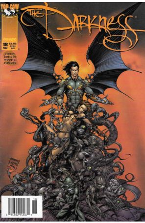 The Darkness 18 (Newsstand) published by Image with cover art by Joe Benitez