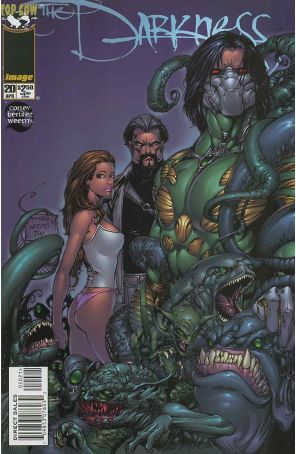 The Darkness 20A published by Image with cover art by Joe Benitez