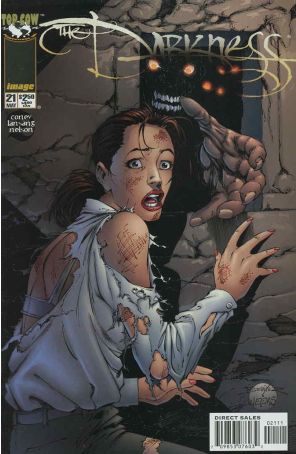 The Darkness 21 published by Image with cover art by Joe Benitez