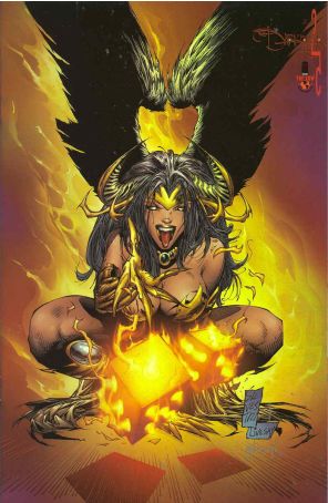 The Darkness 25A published by Image with cover art by Marc Silvestri
