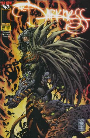 The Darkness 26 published by Image with cover art by Clarence Lansang