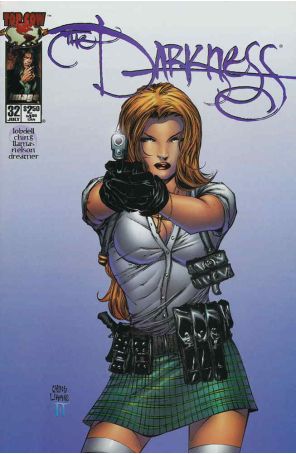 The Darkness 32 published by Image with cover art by Brian Ching