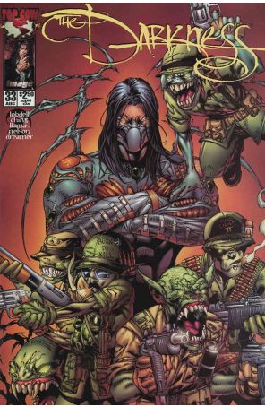 The Darkness 33 published by Image with cover art by Brian Ching