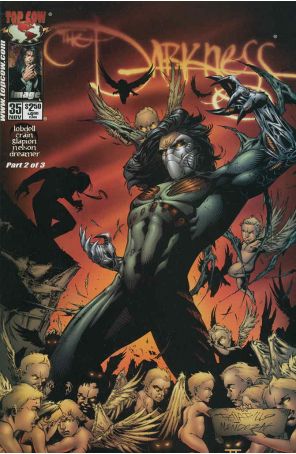 The Darkness 35 published by Image with cover art by Mark Pajarillo