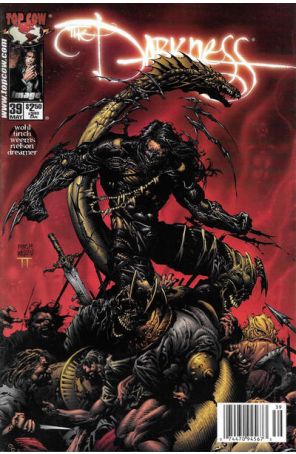 The Darkness 39 (Newsstand) published by Image with cover art by David Finch