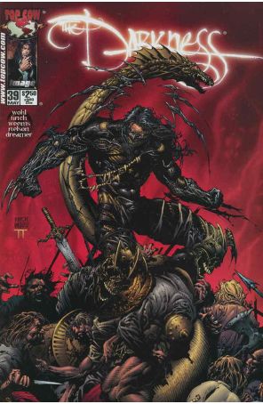 The Darkness 39 published by Image with cover art by David Finch
