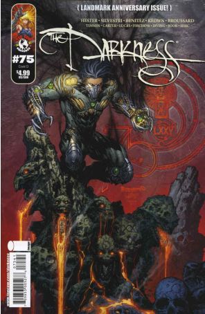 The Darkness 75D published by Image with cover art by Matthew Broussard