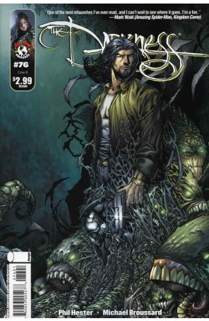 The Darkness 76B published by Image with cover art by Josh Medors