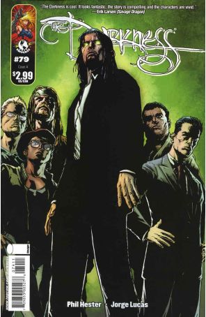 The Darkness 79A published by Image with cover art by Jorge Lucas