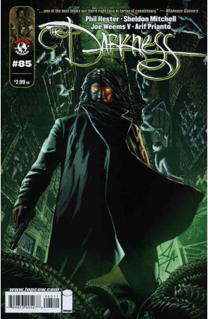 The Darkness 85 published by Image with cover art by Aaron Campbell