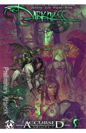 The Darkness TPB 11 published by Image with cover art by Michael Broussard