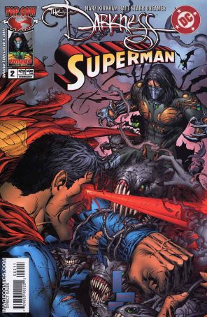 The Darkness/Superman 2 published by Image with cover art by Marc Silvestri