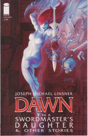 Dawn: The Swordmaster's Daughter 1 published by Image with cover art by Joseph Michael Linsner