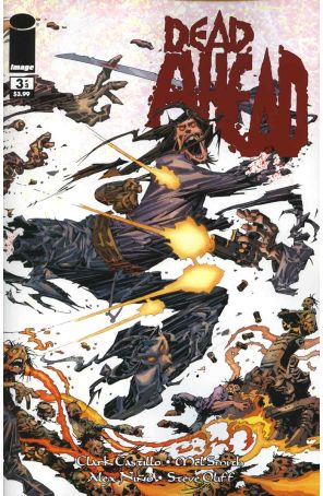 Dead Ahead 3 published by Image with cover art by Alex Niño