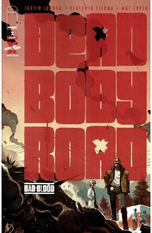 Dead Body Road: Bad Blood 2 published by Image with cover art by Matteo Scalera