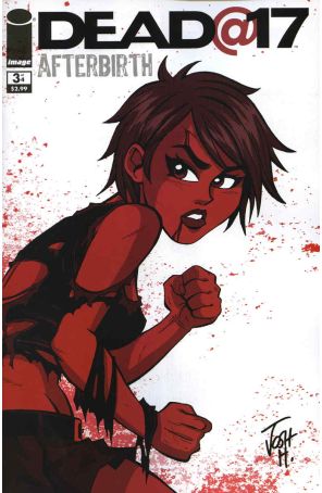 Dead@17 (3rd Series) 3 published by Image with cover art by Josh Howard