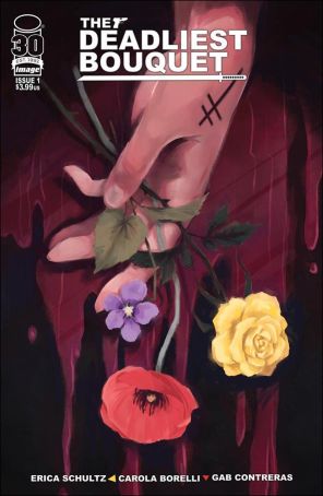 The Deadliest Bouquet 1B published by Image with cover art by Natasha Alterici