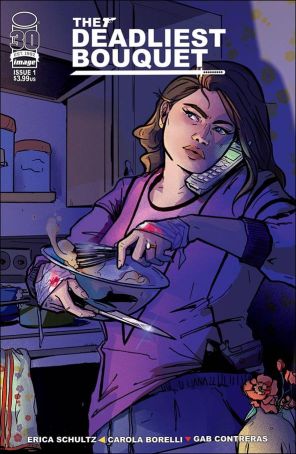 The Deadliest Bouquet 1C published by Image with cover art by Liana Kangas
