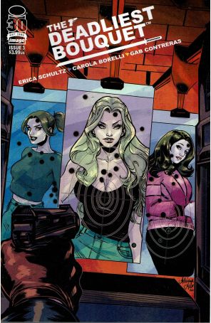 The Deadliest Bouquet 3 published by Image with cover art by Adriana Melo