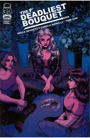 The Deadliest Bouquet 4 published by Image with cover art by Adriana Melo