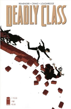 Deadly Class 12A published by Image with cover art by Wesley Craig