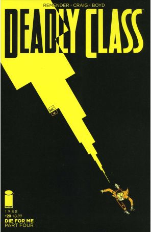 Deadly Class 20A published by Image with cover art by Wesley Craig