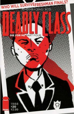 Deadly Class 20B published by Image with cover art by Wesley Craig