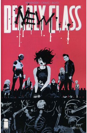Deadly Class 22 published by Image with cover art by Wesley Craig