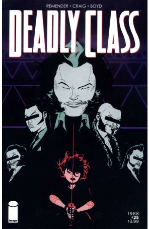 Deadly Class 25 published by Image with cover art by Wesley Craig