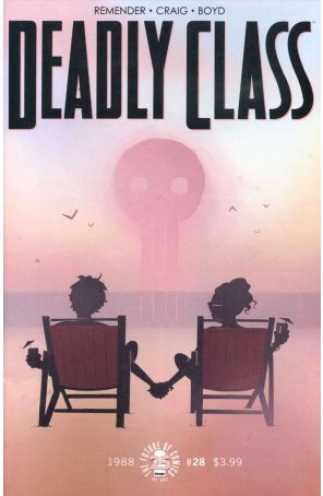 Deadly Class 28A published by Image with cover art by Wesley Craig