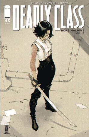 Deadly Class 43B published by Image with cover art by Bengal