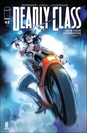 Deadly Class 48B published by Image with cover art by Mirka Andolfo