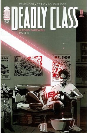Deadly Class 52A published by Image with cover art by Wesley Craig